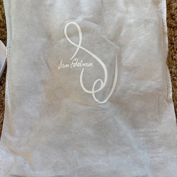 Sam Edelman Women's Peonie Kitten Heel Sandal Gold Tan Leather Size 8 - Picture 16 of 16